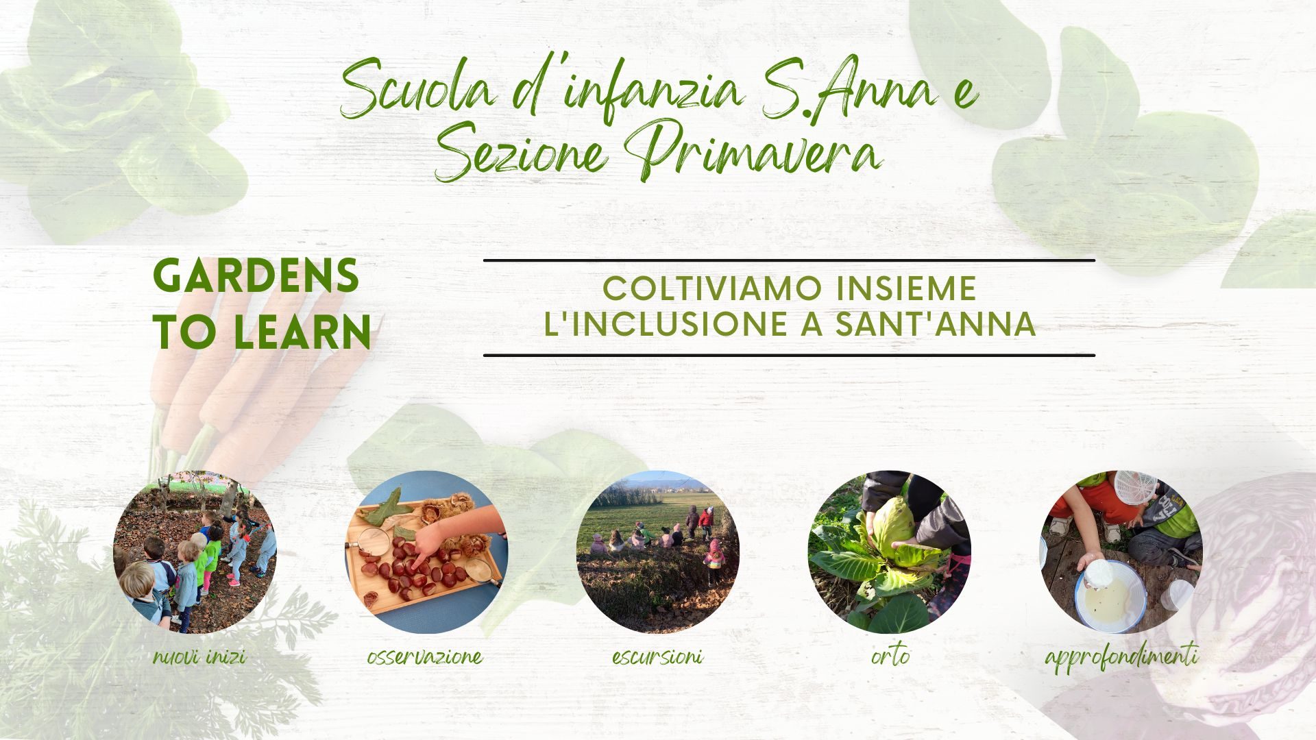 Gardens to learn